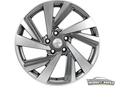 Khomen Wheels KHW1801 (Outlander) 7.5 x 18 5*114.3 Et:38 Dia:67.1 Gray