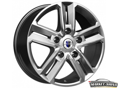 K&K Backfire (КС763) 8 x 18 5*114.3 Et:40 Dia:67.1 Дарк платинум