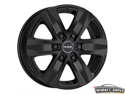 MAK Stone 6 8 x 18 6*139.7 Et:15 Dia:106.1 Gloss Black