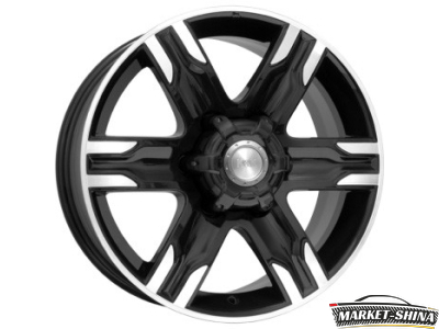 K&K Балеар (КС727) 7.5 x 18 6*139.7 Et:38 Dia:67.1 Алмаз черный