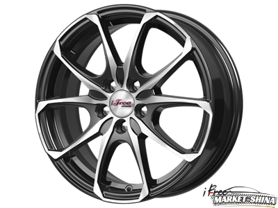 iFree Такеши 6 x 16 4*100 Et:40 Dia:67.1 Блэк джек