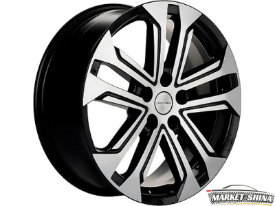 Khomen Wheels KHW1803 (Haval F7/F7x) 7 x 18 5*114.3 Et:40 Dia:64.1 Black-FP