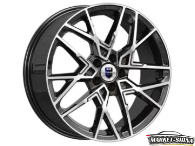 K&K Вудроф (КС1044) 7 x 18 5*108 Et:52 Dia:60.1 Алмаз черный