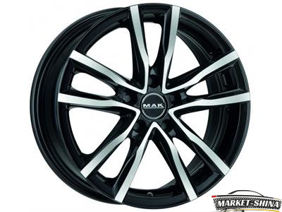 MAK Milano 8 x 18 5*112 Et:50 Dia:57.1 Black mirror