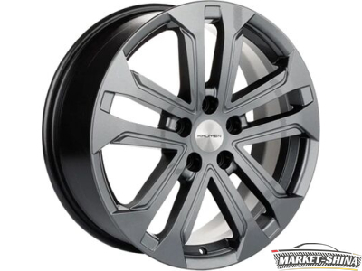 Khomen Wheels KHW1803 (Haval F7/F7x) 7 x 18 5*114.3 Et:40 Dia:64.1 Gray-FP