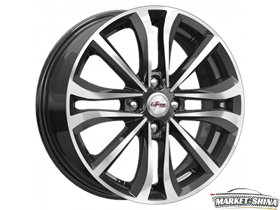 iFree Панган 6 x 16 4*100 Et:45 Dia:60.1 Блэк джек